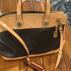 D&B Black and Tan Large bag